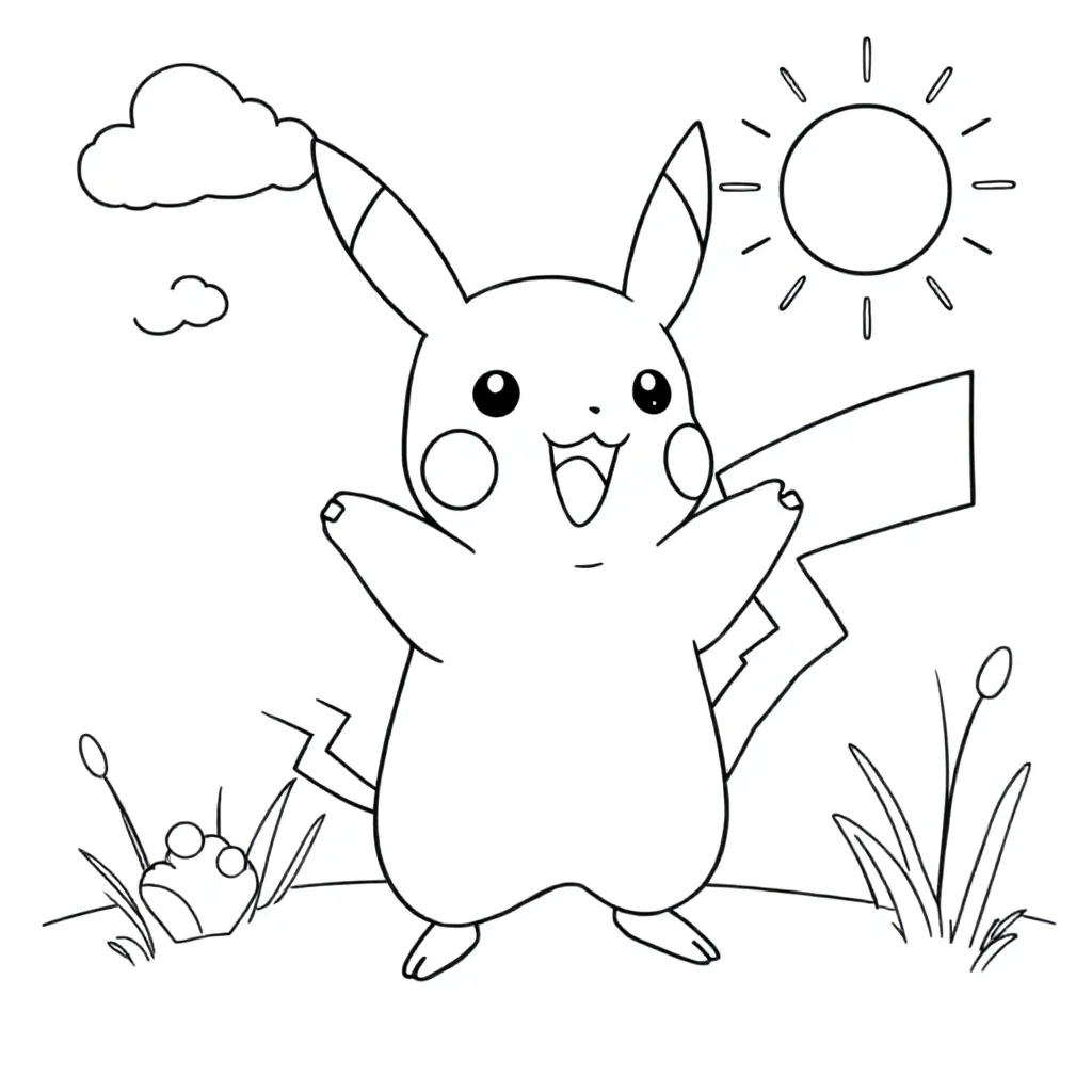 Childrens coloring page