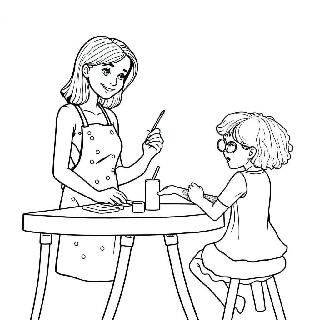 Childrens coloring page