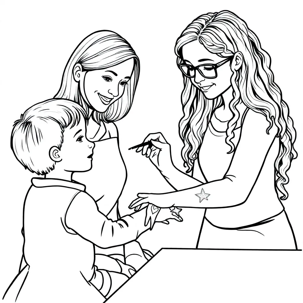 Childrens coloring page