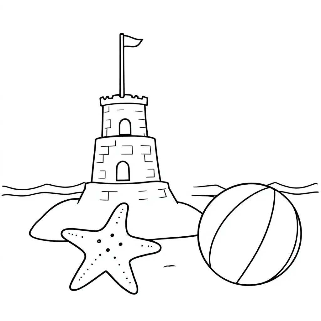 Plantilla para colorear para niños