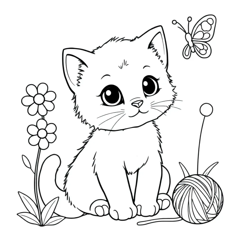 Childrens coloring page