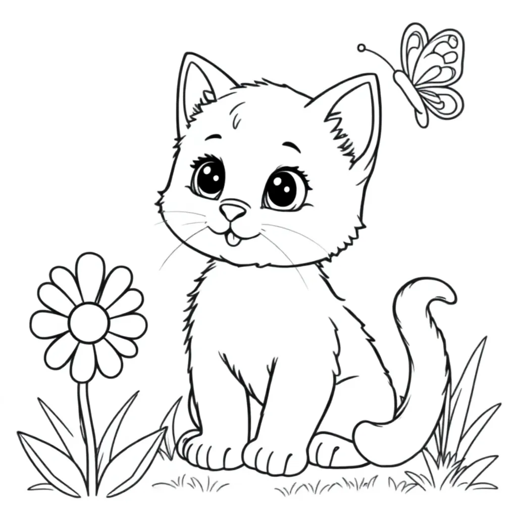 Childrens coloring page