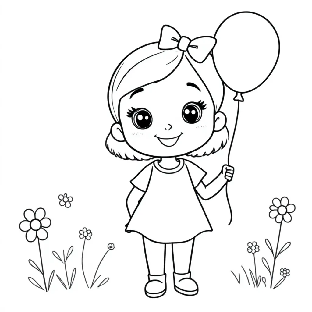 Childrens coloring page