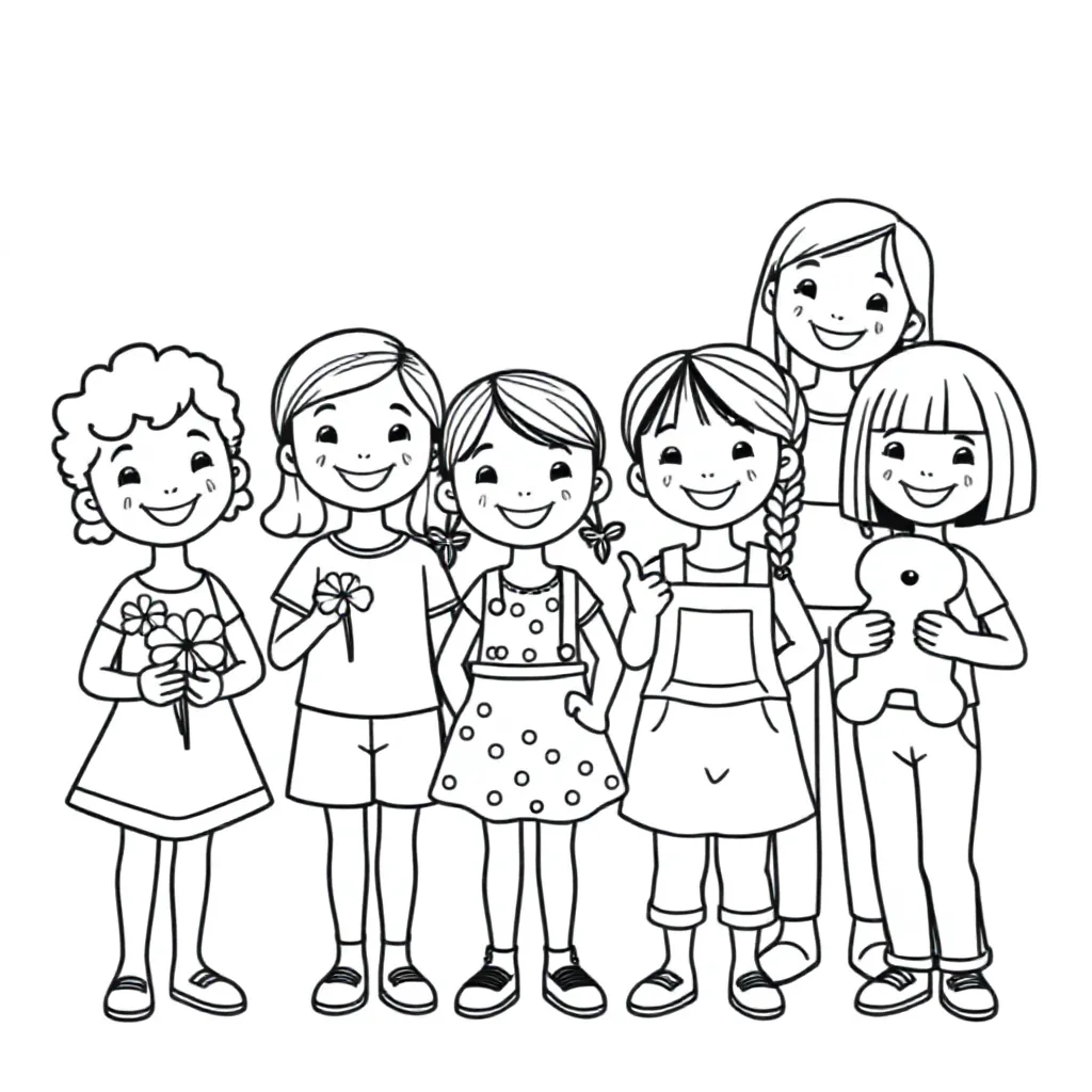 Childrens coloring page