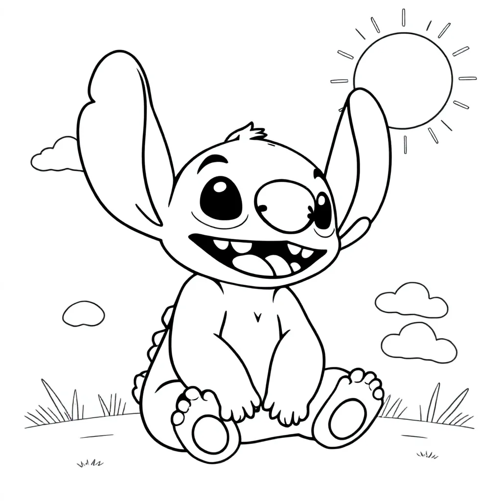 Childrens coloring page
