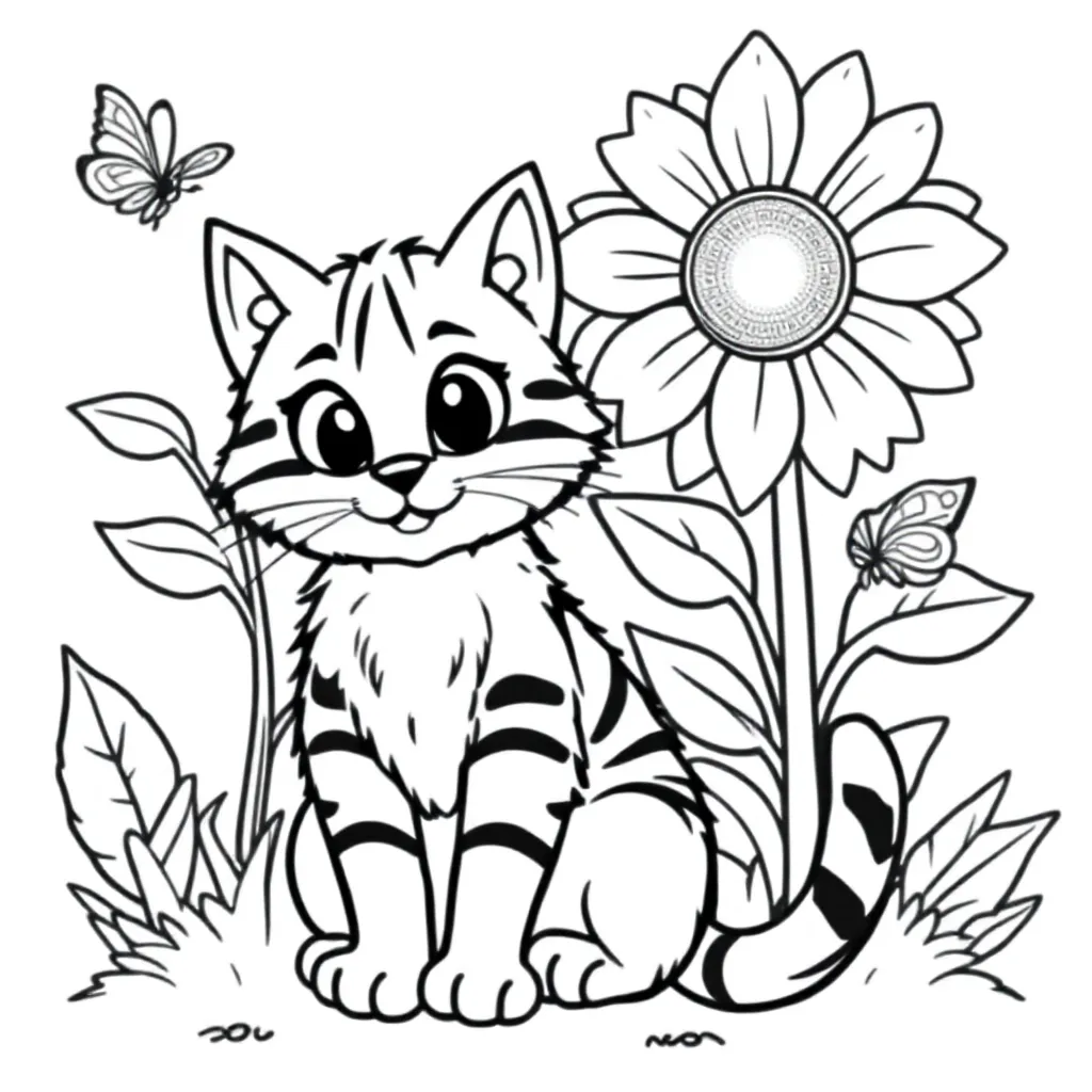 Childrens coloring page