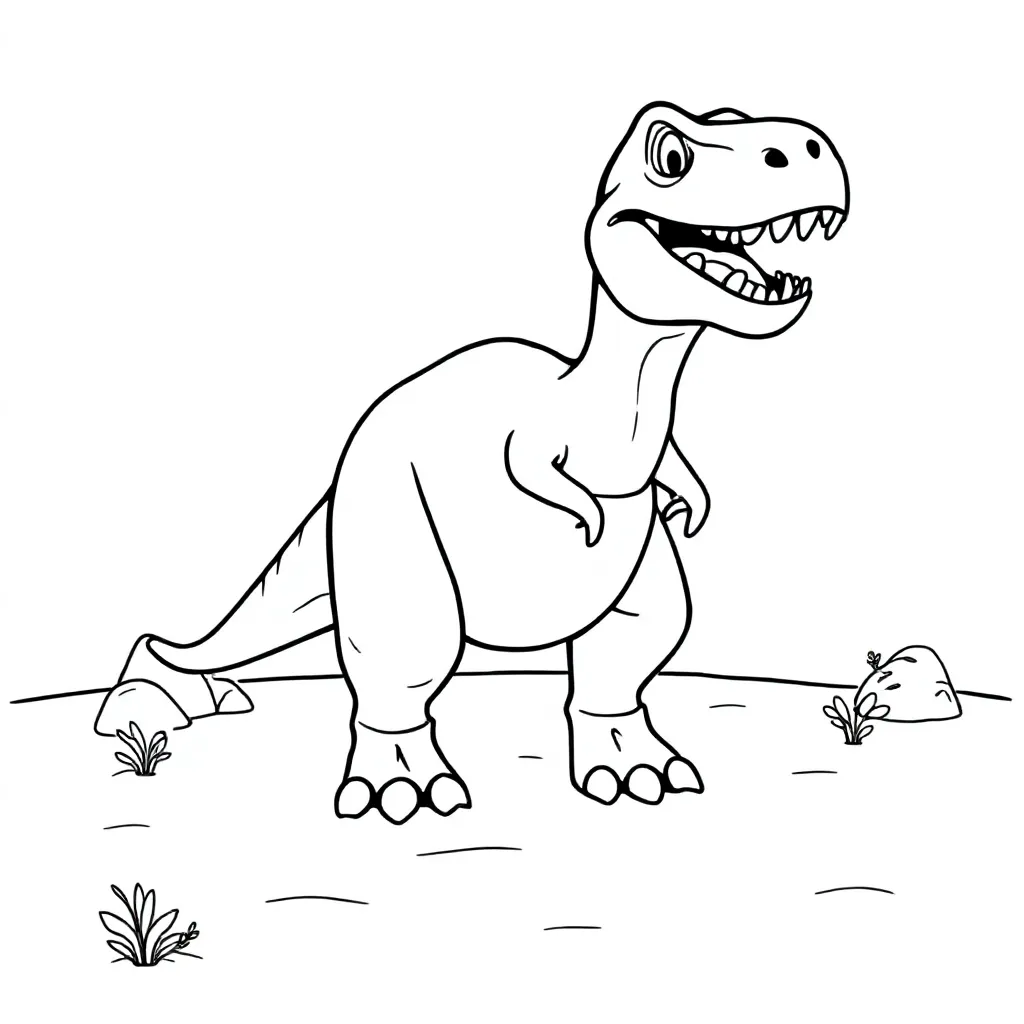 Childrens coloring page