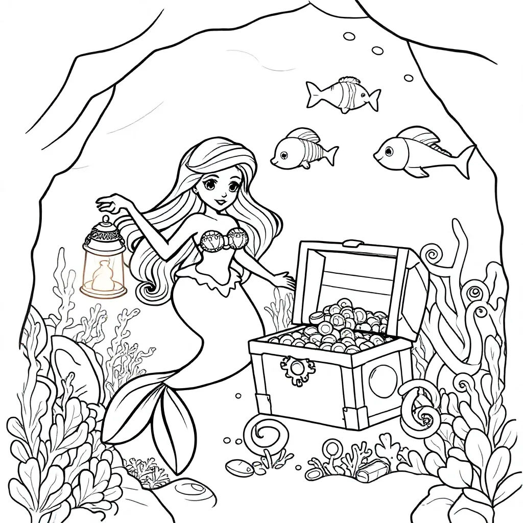 Childrens coloring page