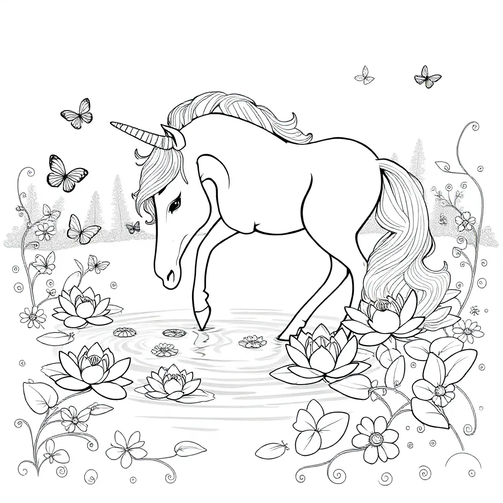Childrens coloring page