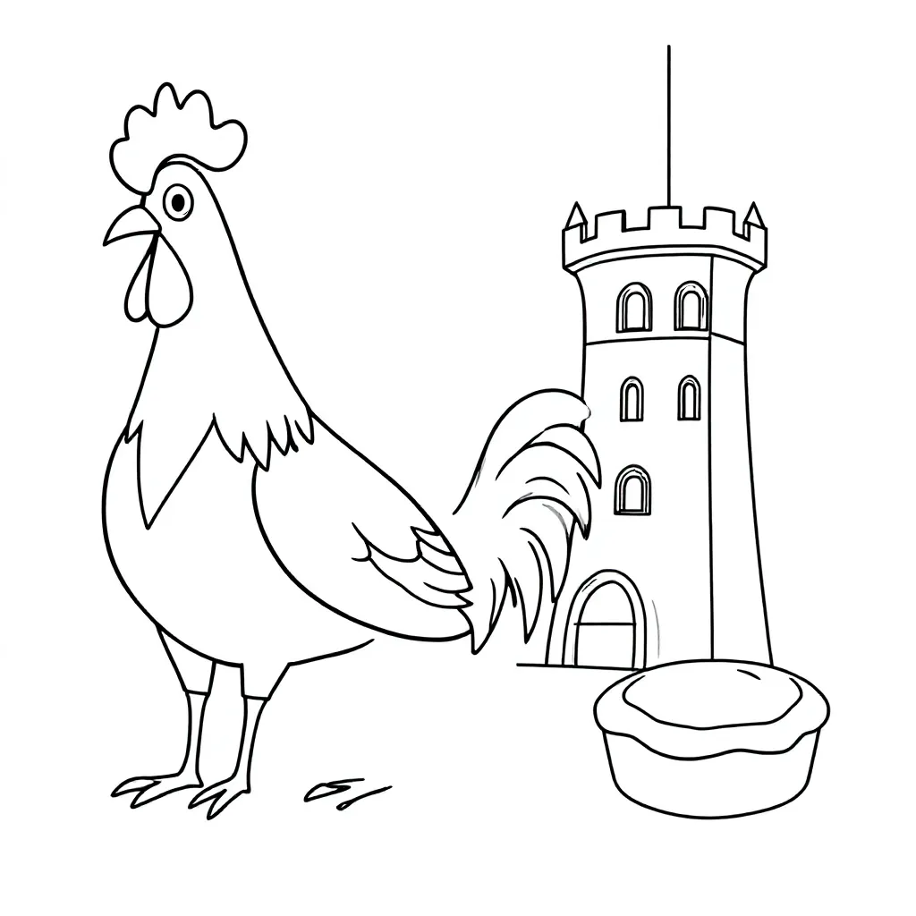 Childrens coloring page