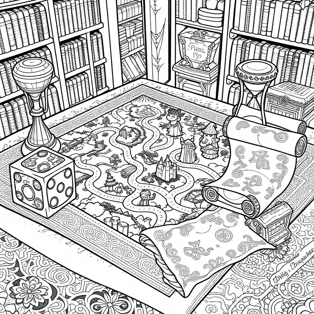 Childrens coloring page