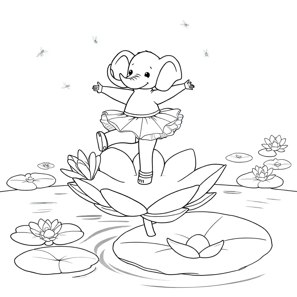 Childrens coloring page