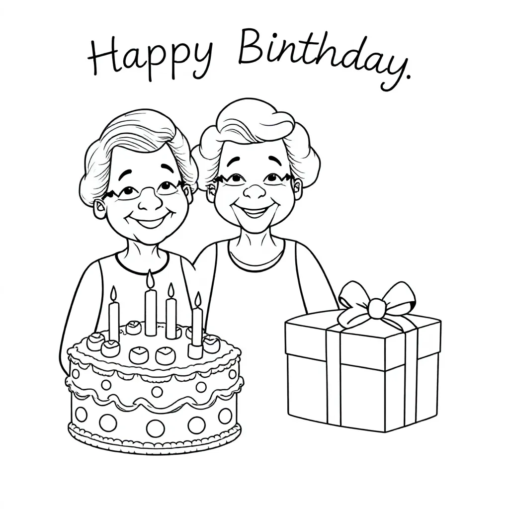 Childrens coloring page