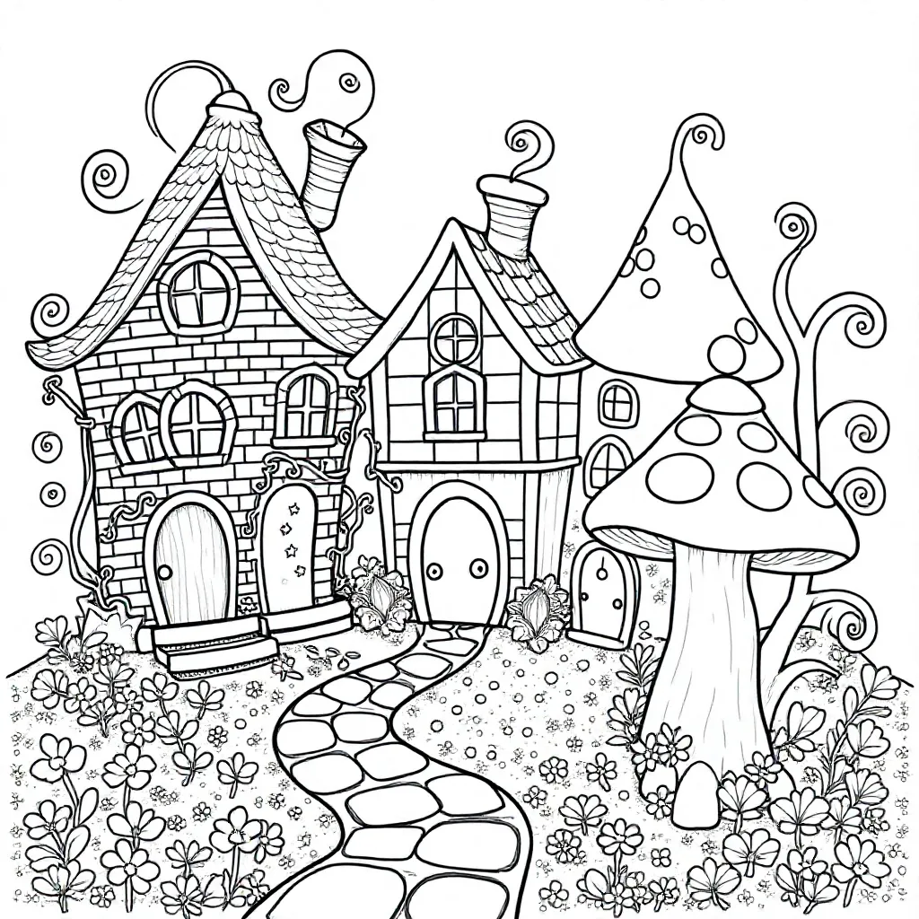 Childrens coloring page