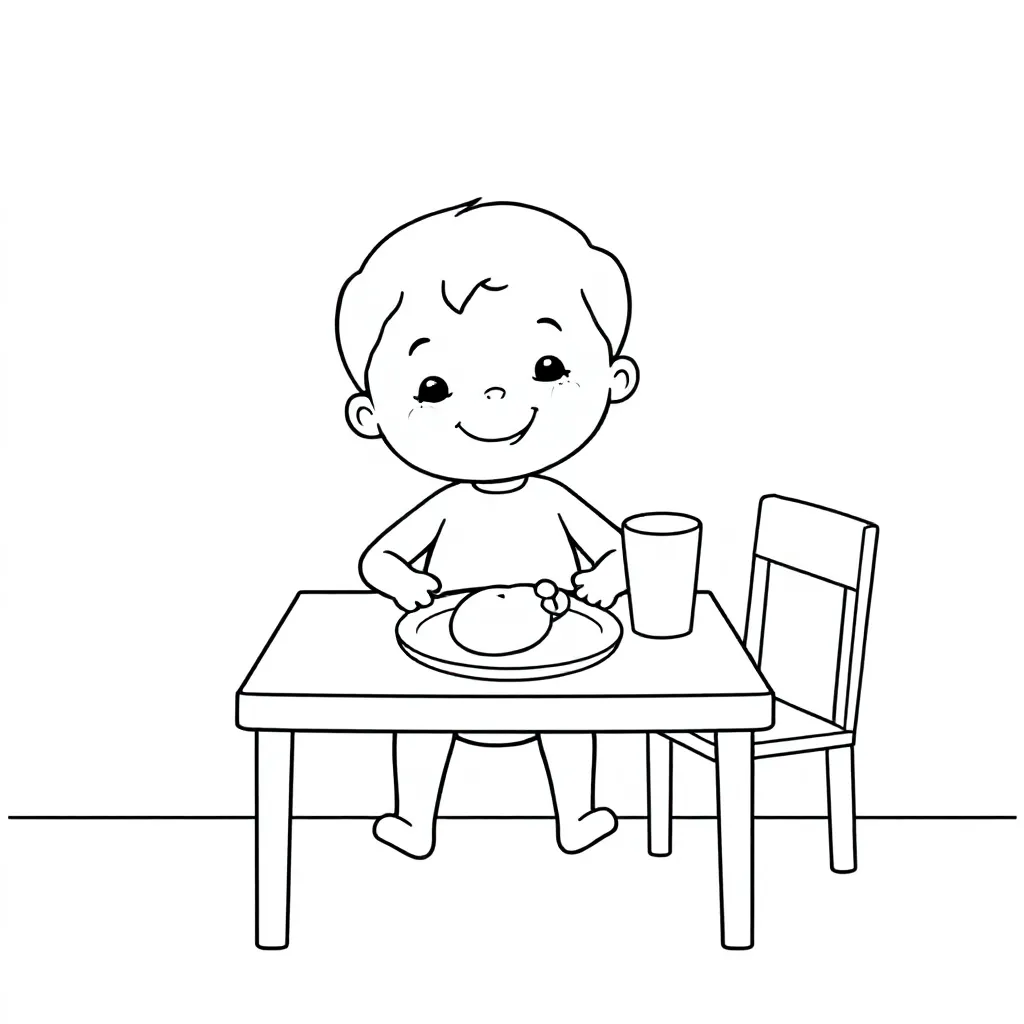 Childrens coloring page