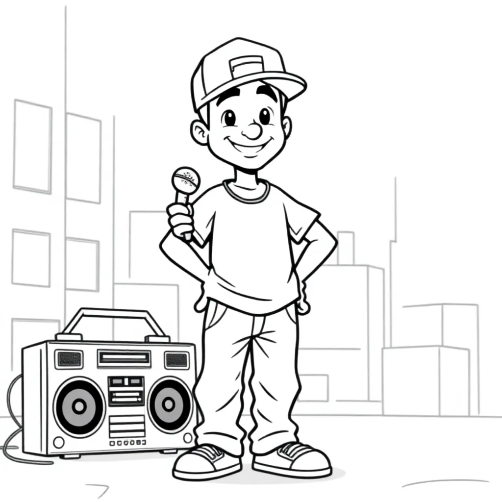 Childrens coloring page