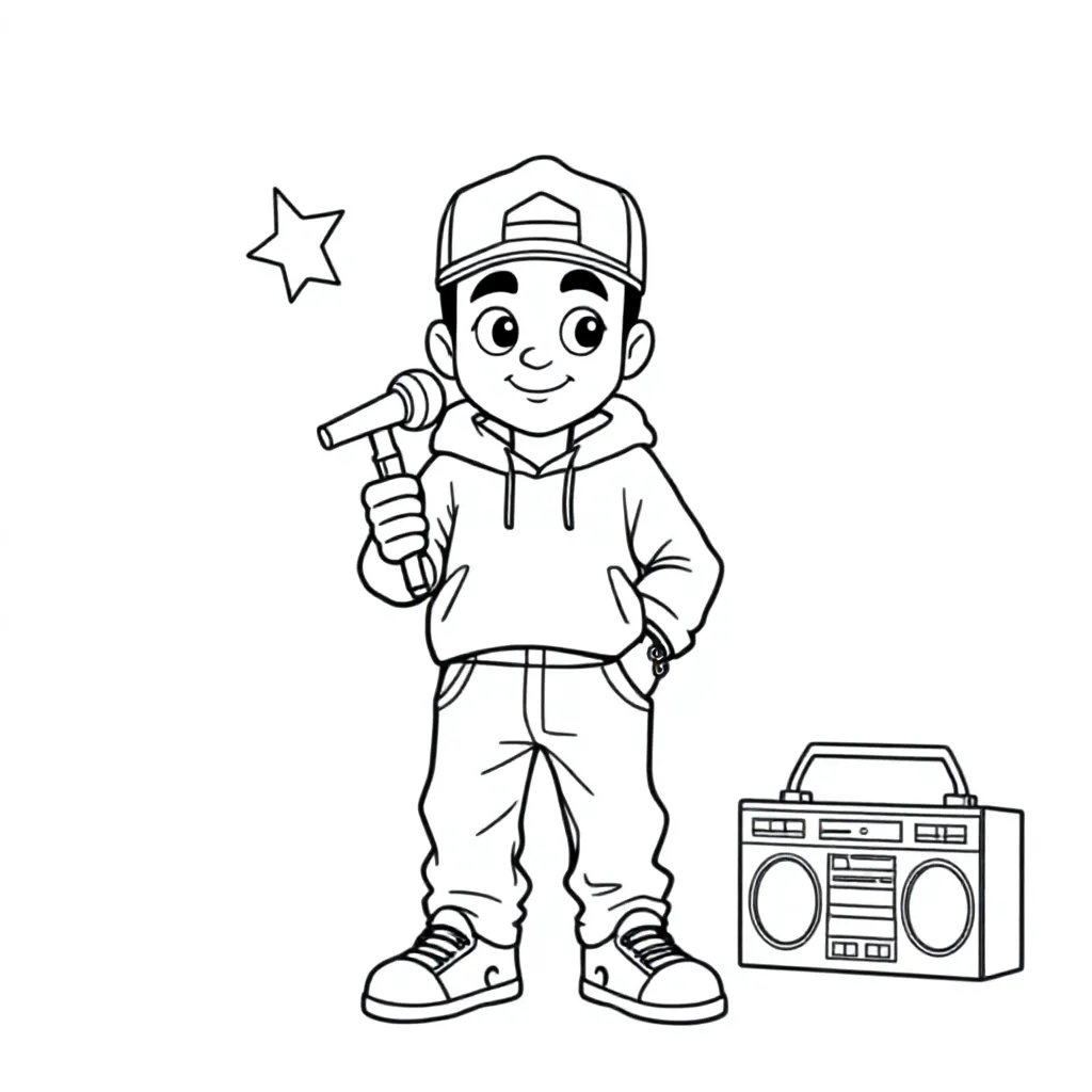 Childrens coloring page