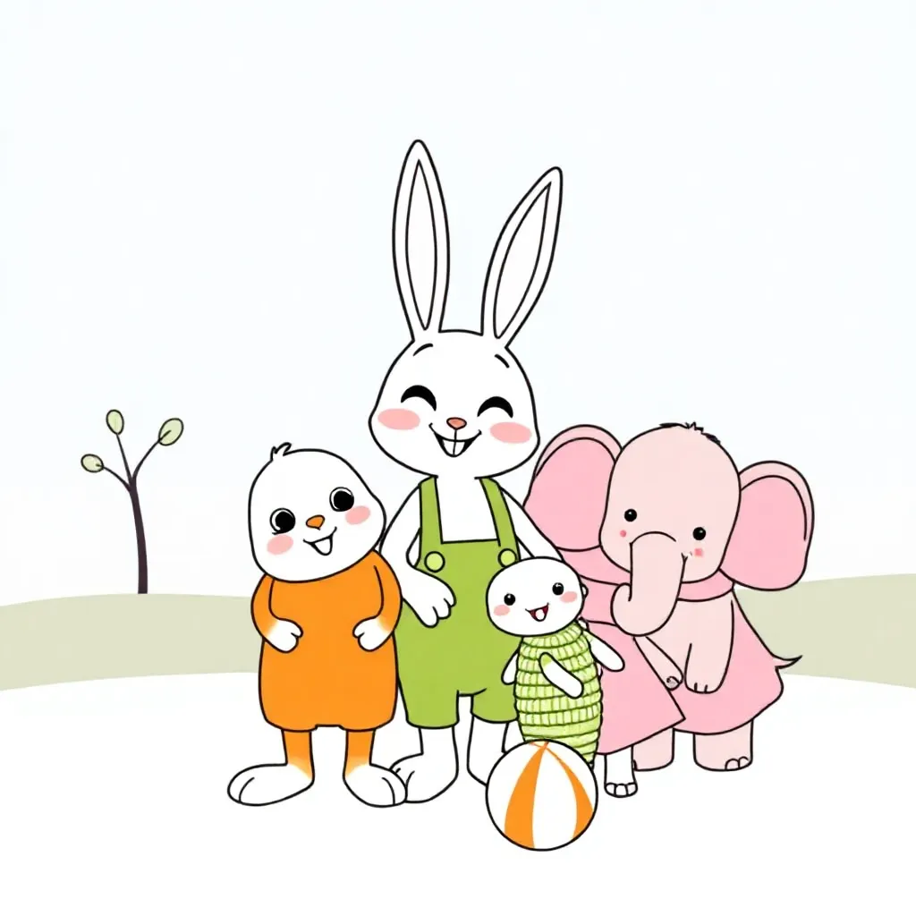 Childrens coloring page