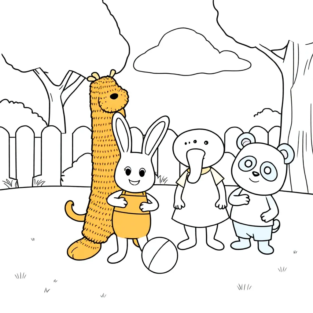 Childrens coloring page