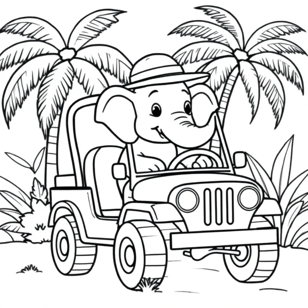 Childrens coloring page