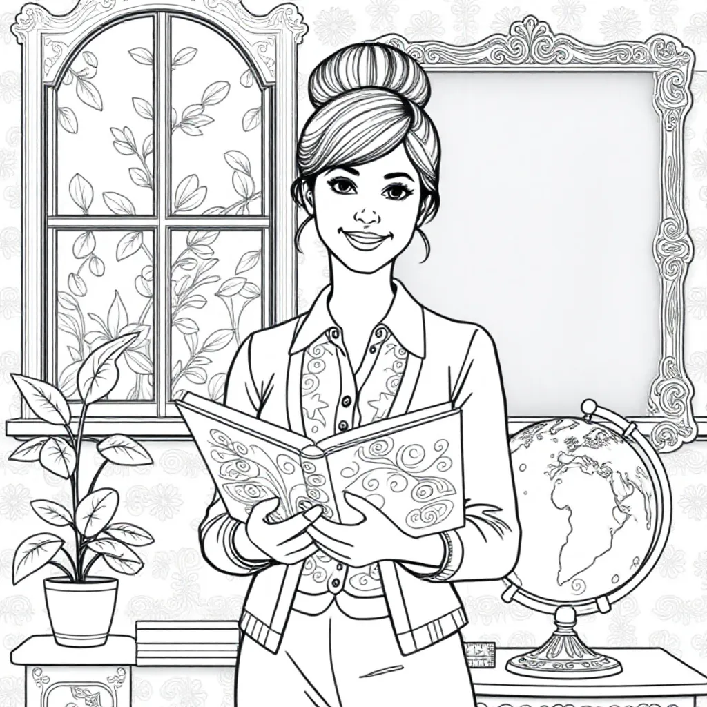 Childrens coloring page