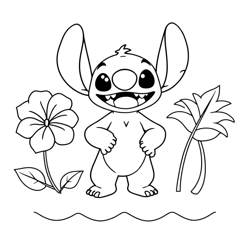 Childrens coloring page