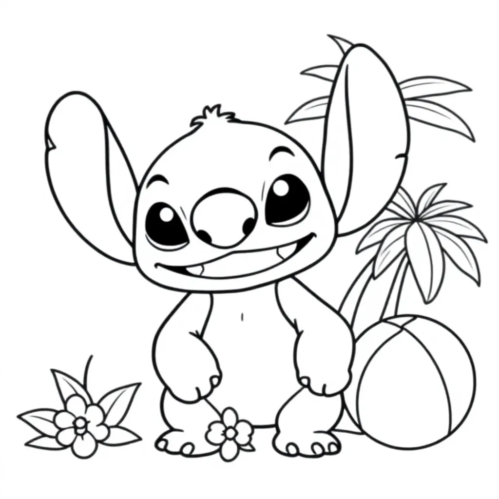 Childrens coloring page