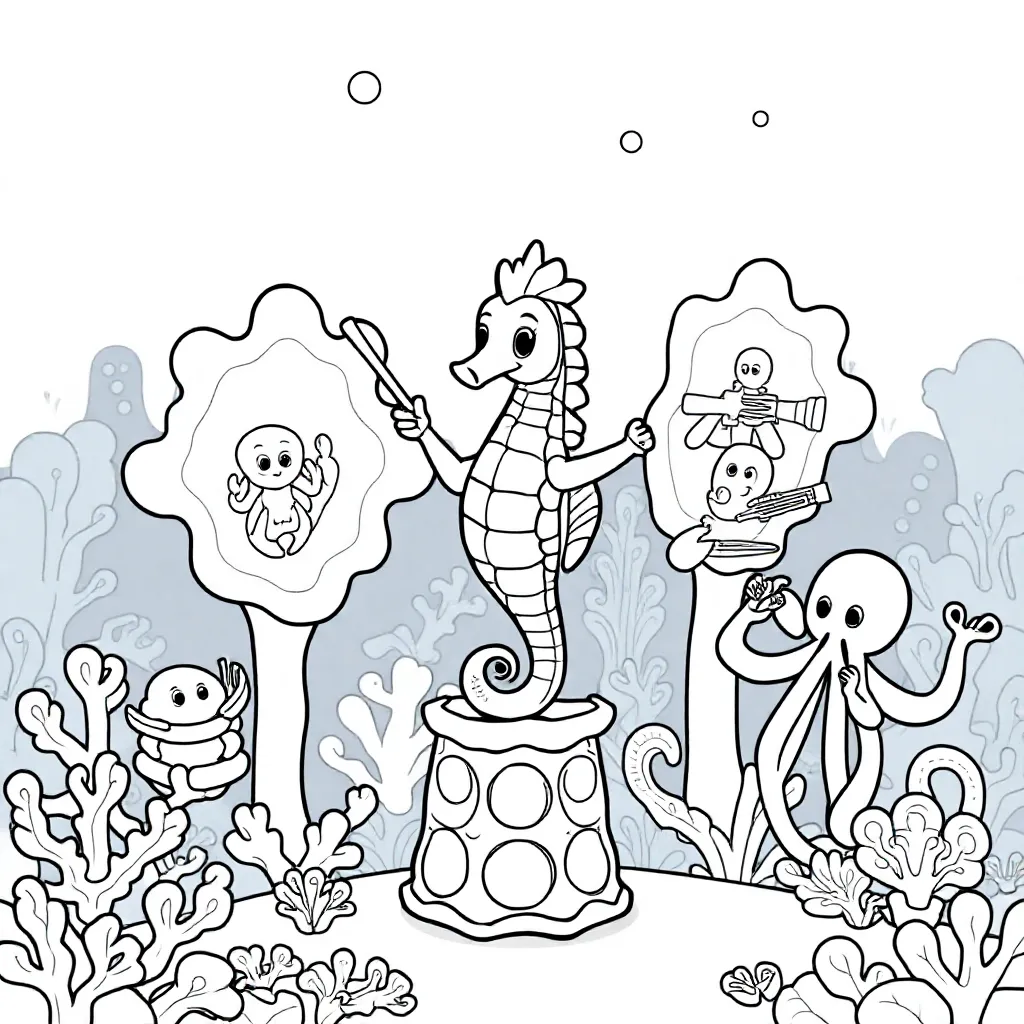 Childrens coloring page