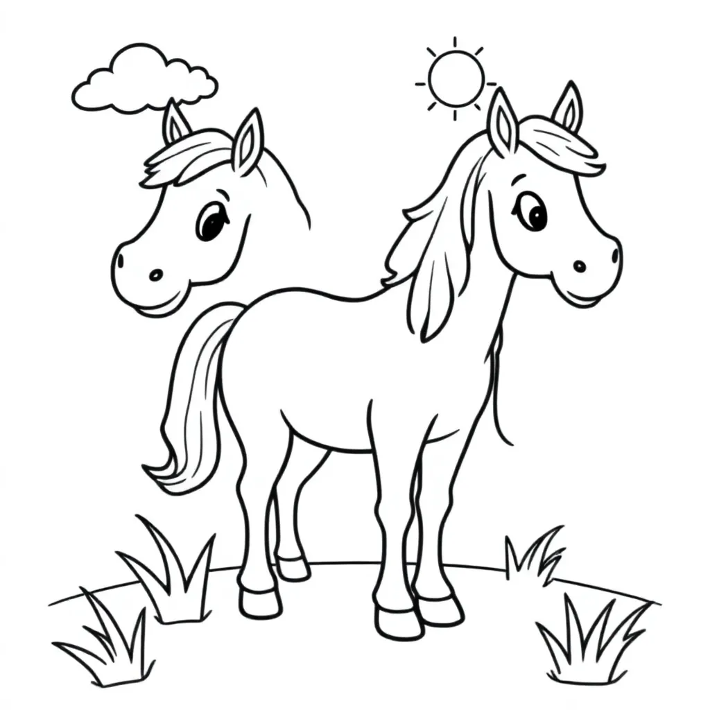Childrens coloring page