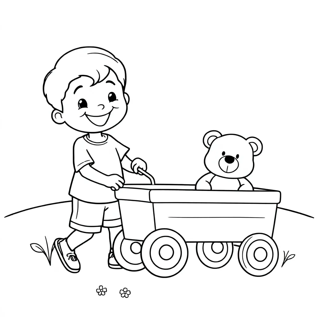Childrens coloring page