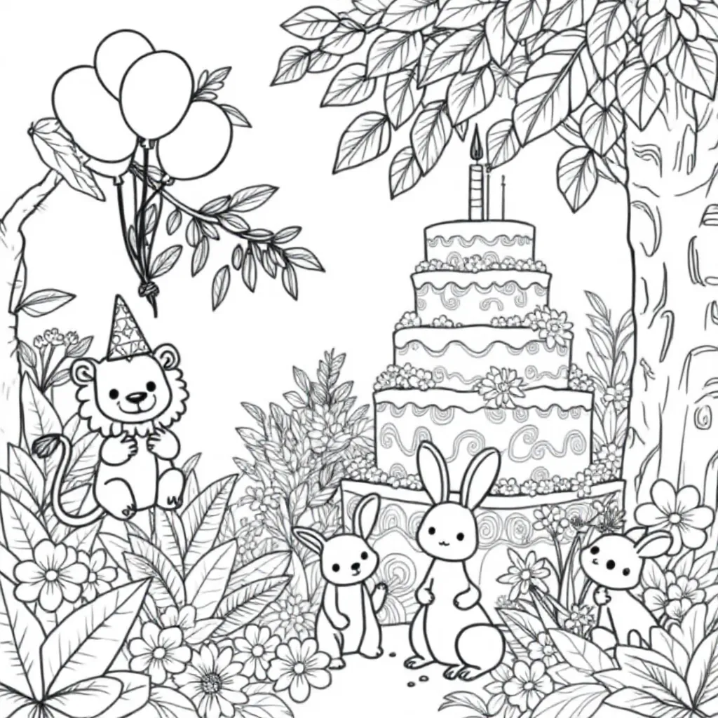 Childrens coloring page