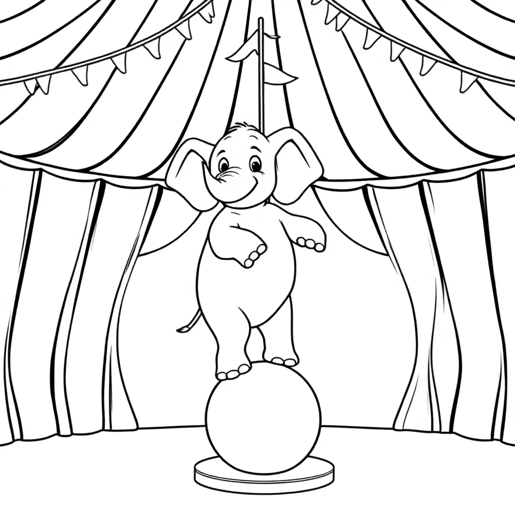 Childrens coloring page