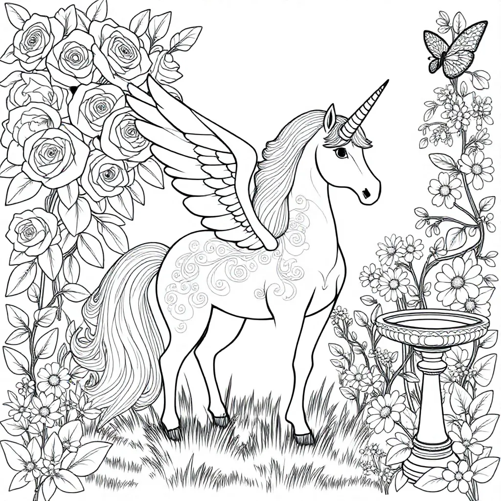 Childrens coloring page