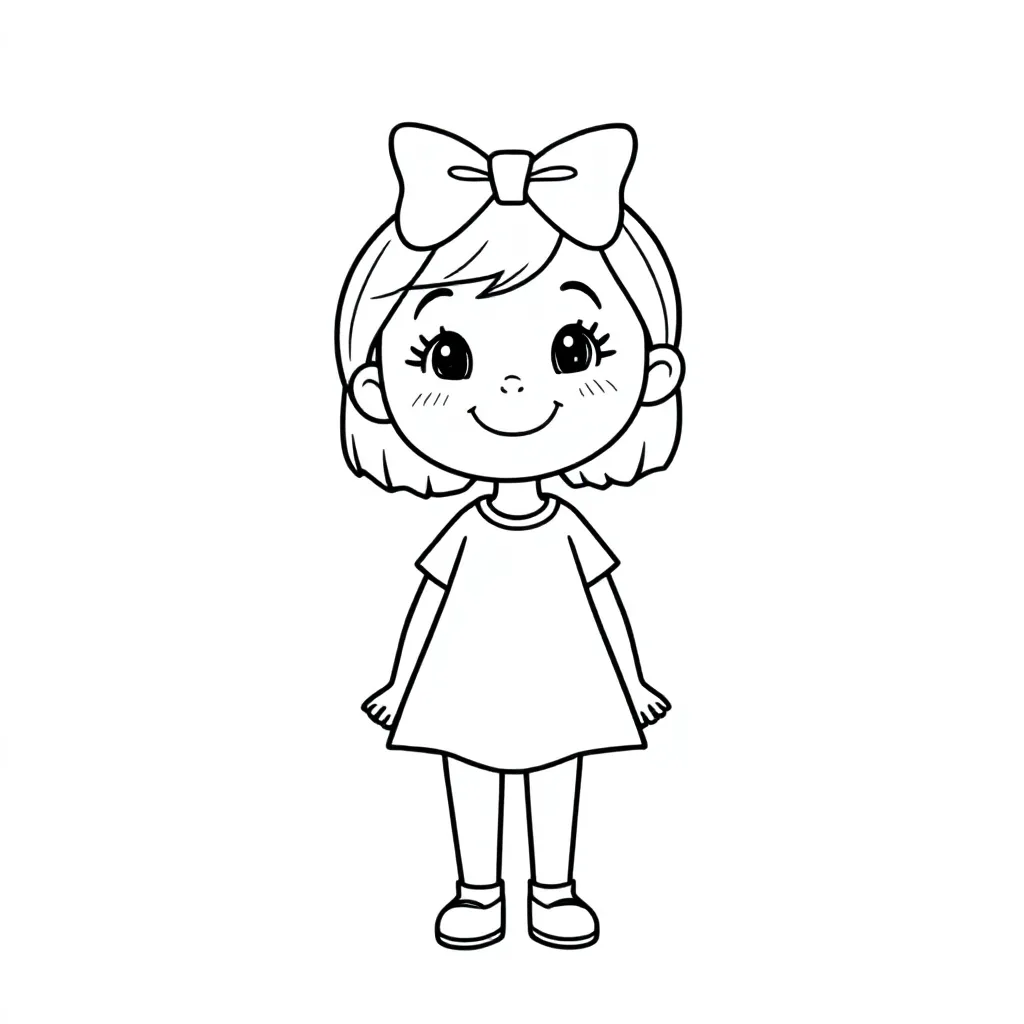 Childrens coloring page