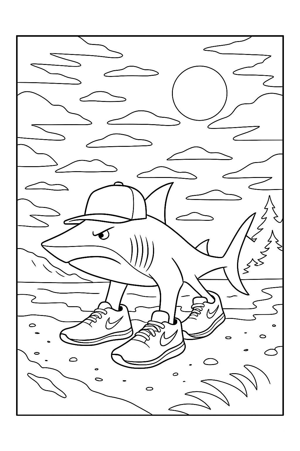Childrens coloring page