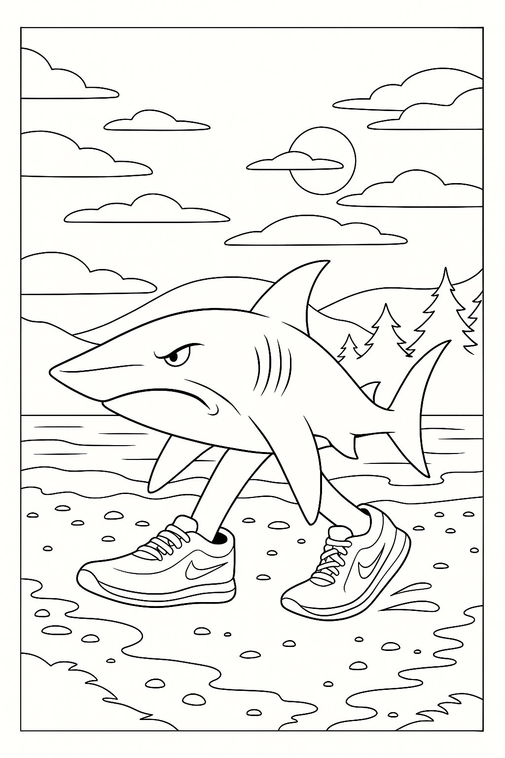 Childrens coloring page