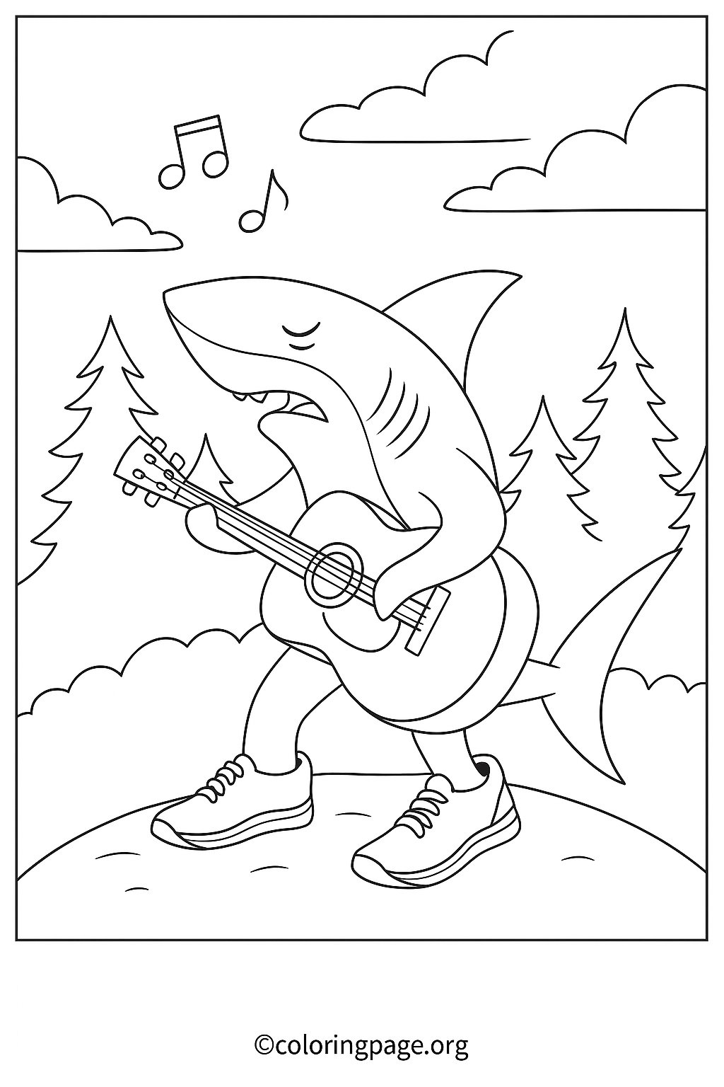 Childrens coloring page