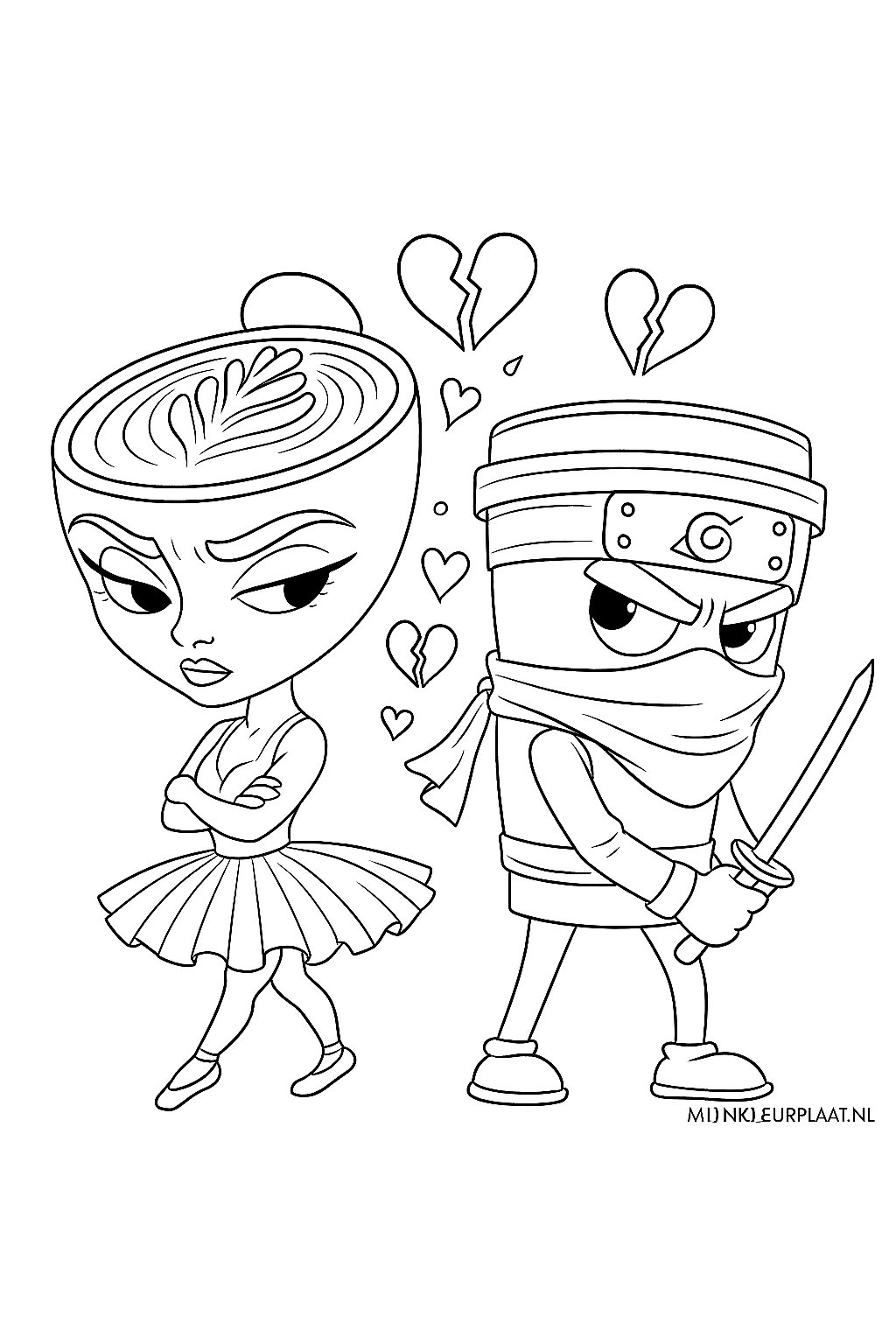Childrens coloring page