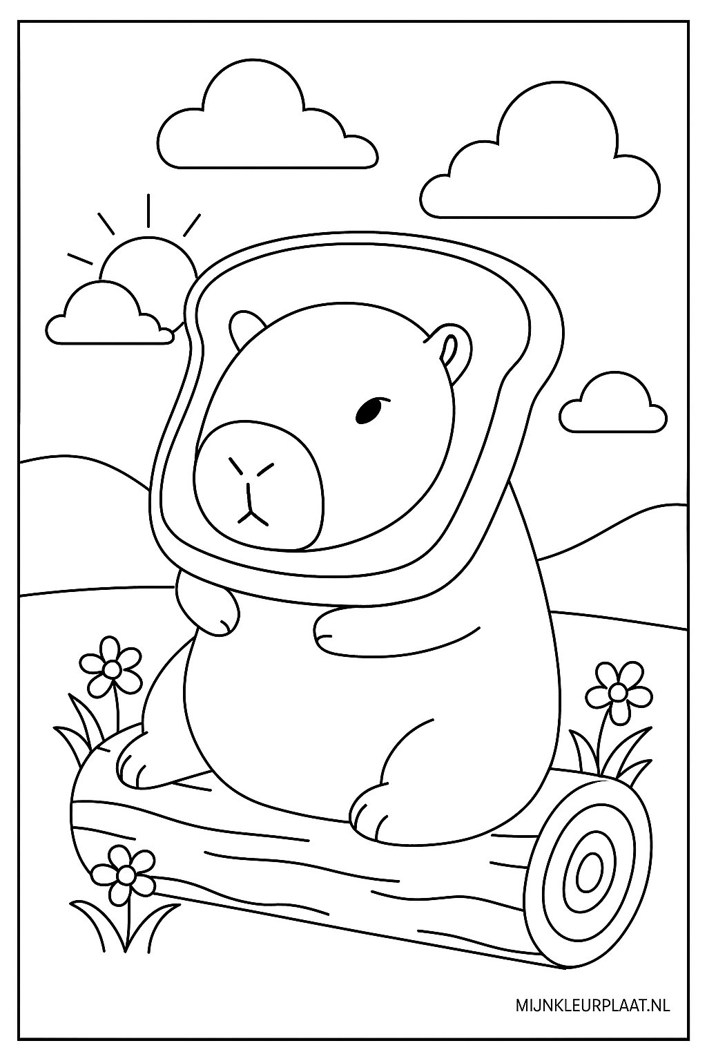 Childrens coloring page