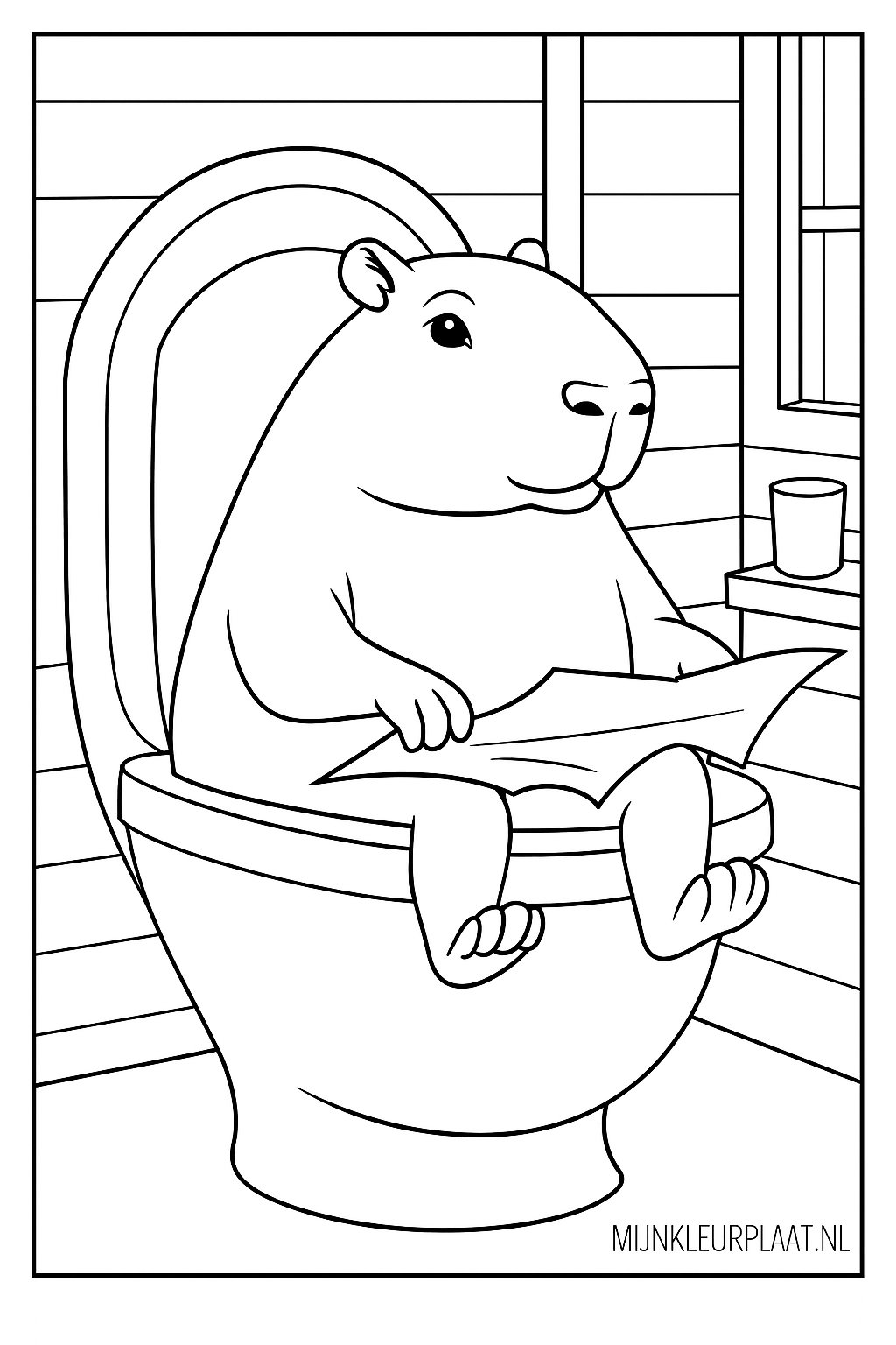 Childrens coloring page