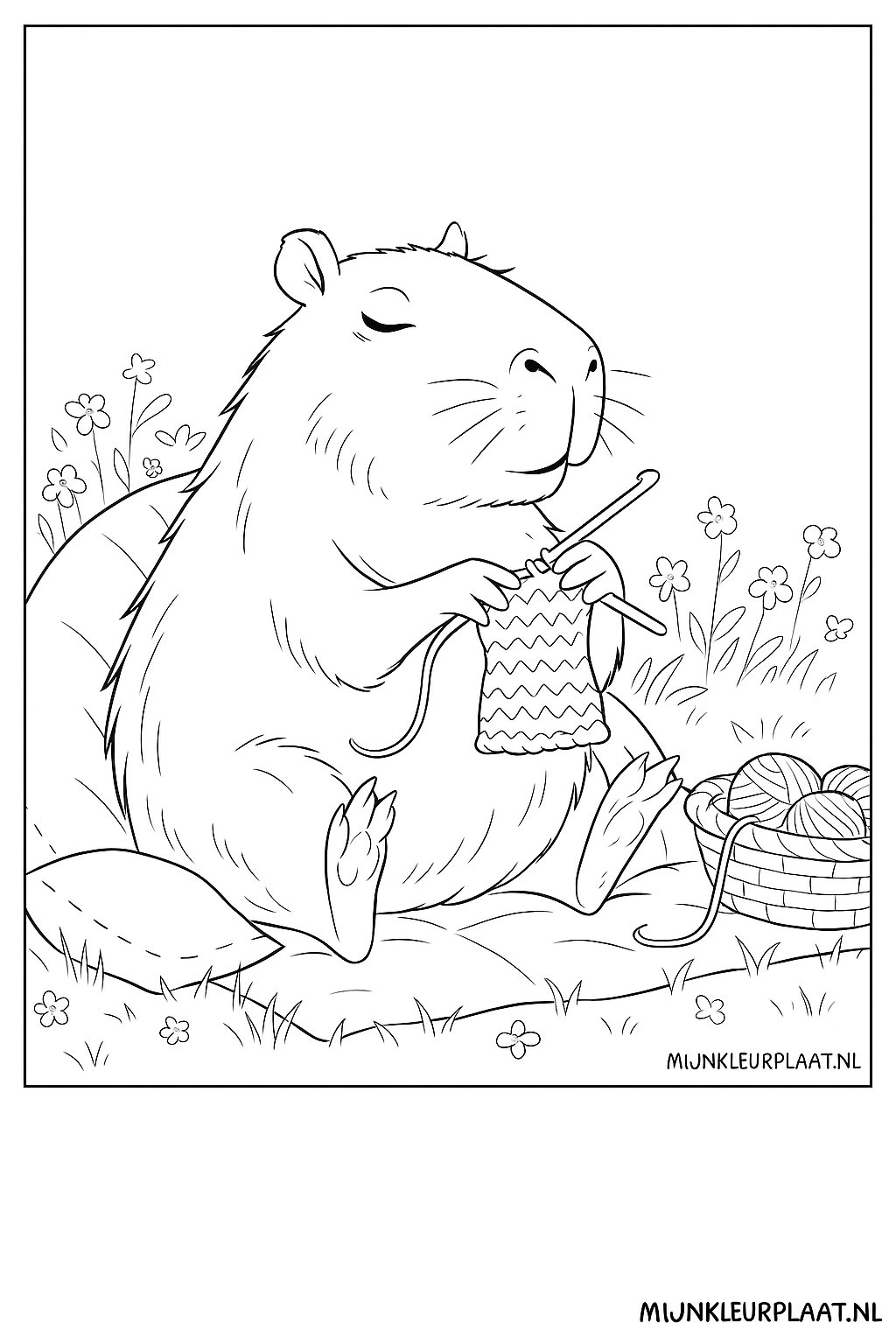 Childrens coloring page