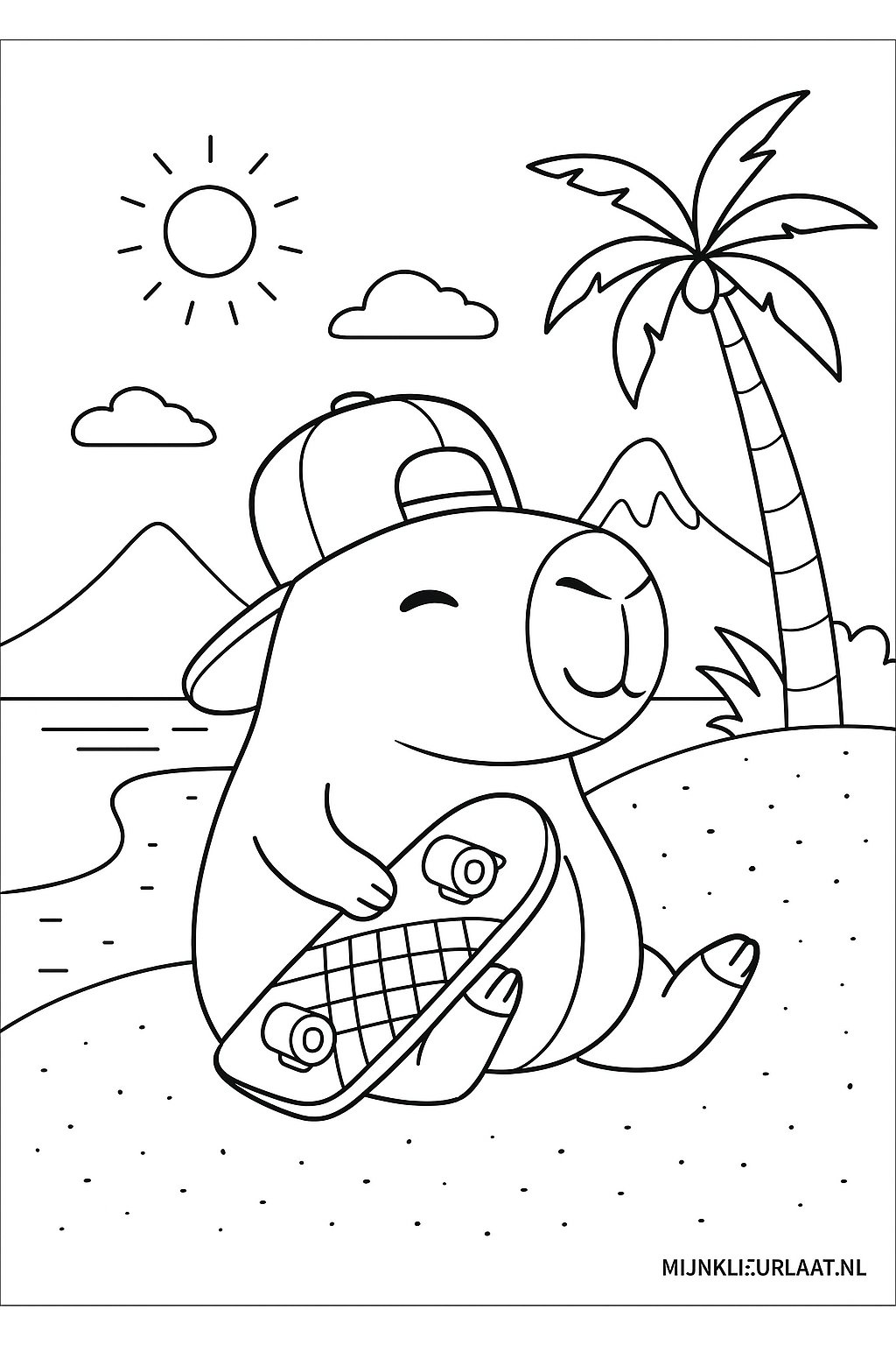Childrens coloring page