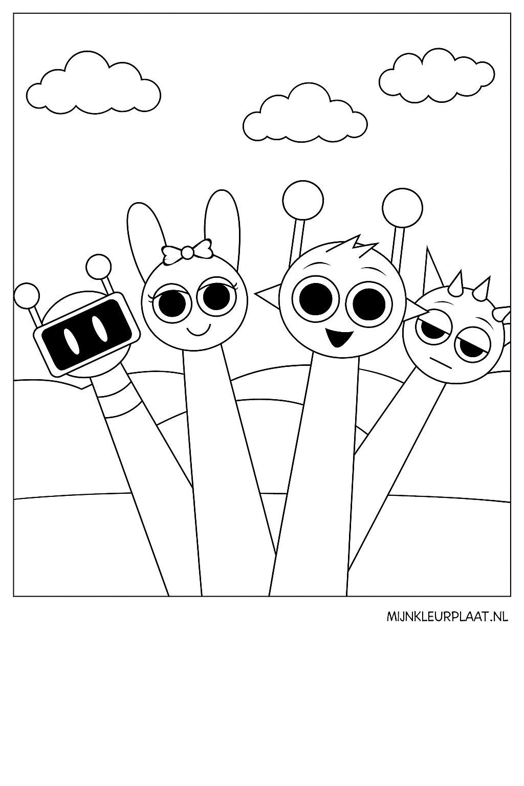 Childrens coloring page