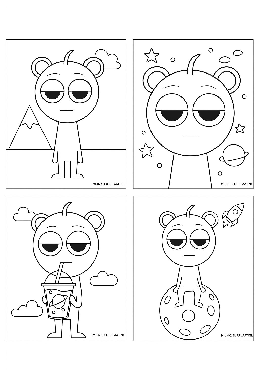 Childrens coloring page