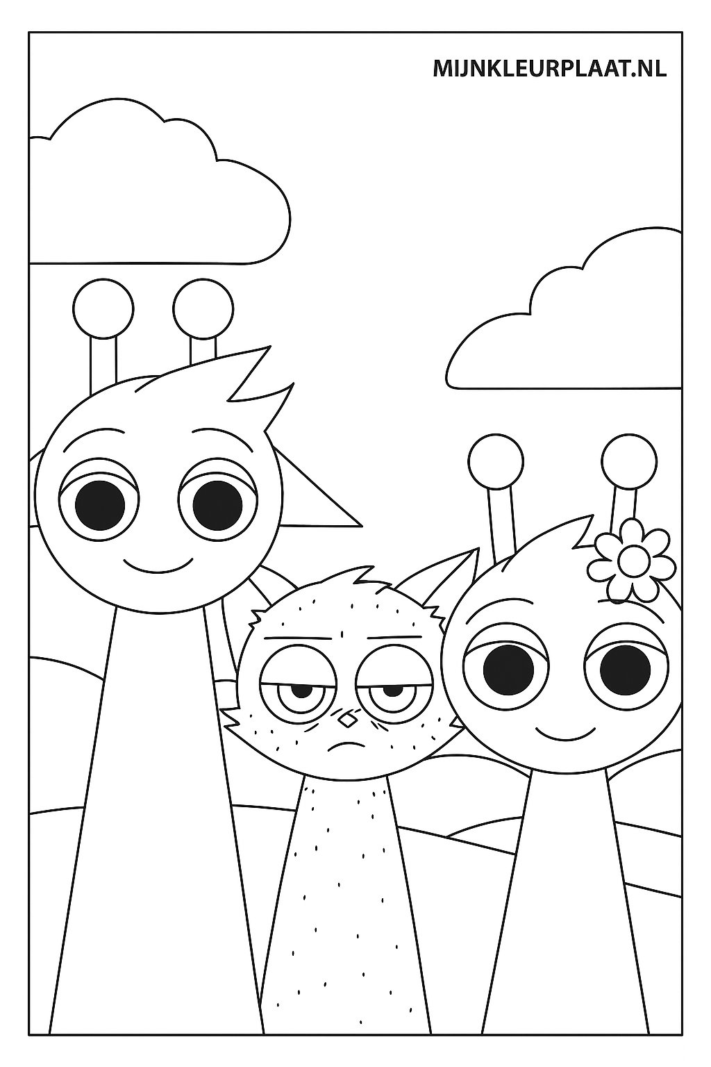 Childrens coloring page