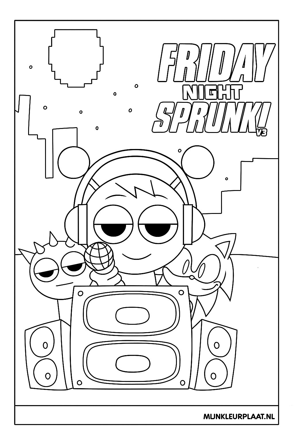 Childrens coloring page