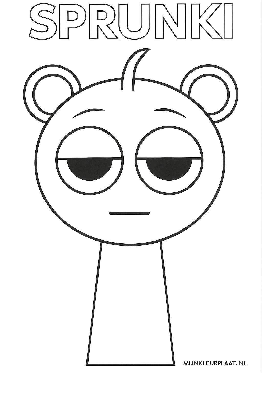 Childrens coloring page