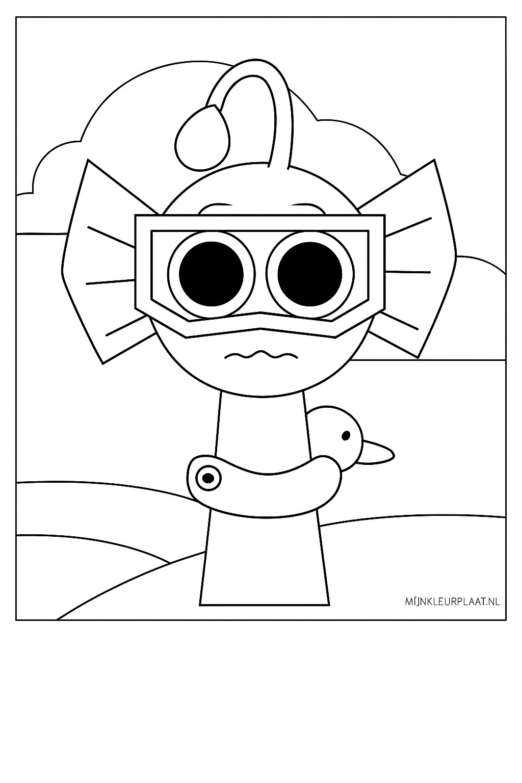 Childrens coloring page