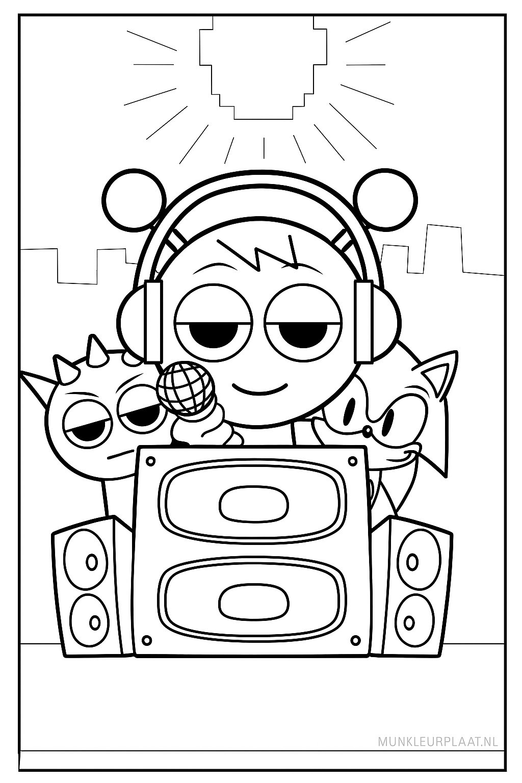 Childrens coloring page