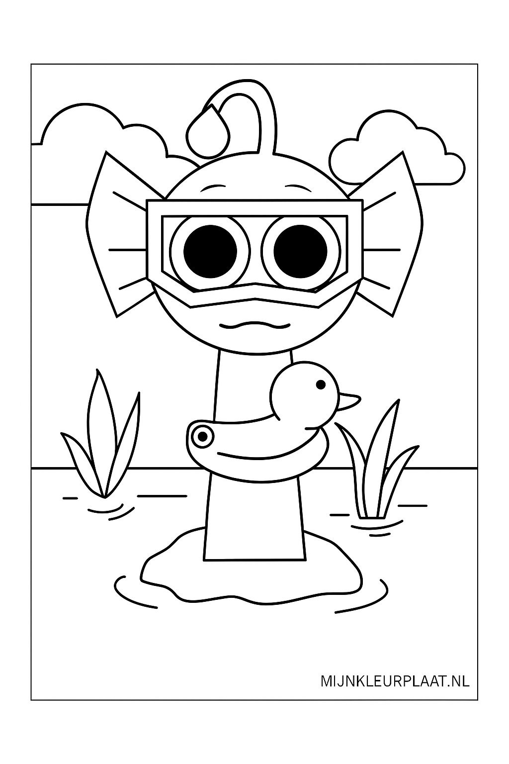 Childrens coloring page